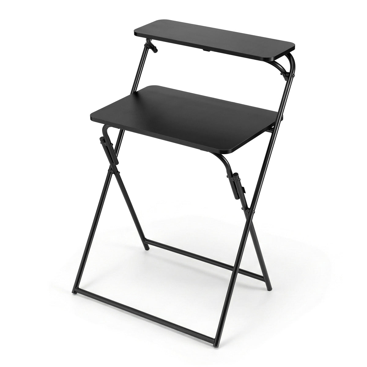 Artiss Laptop Desk Foldable Study Desk Home Office Black LA-DESK-C-60D-FOLD-BK