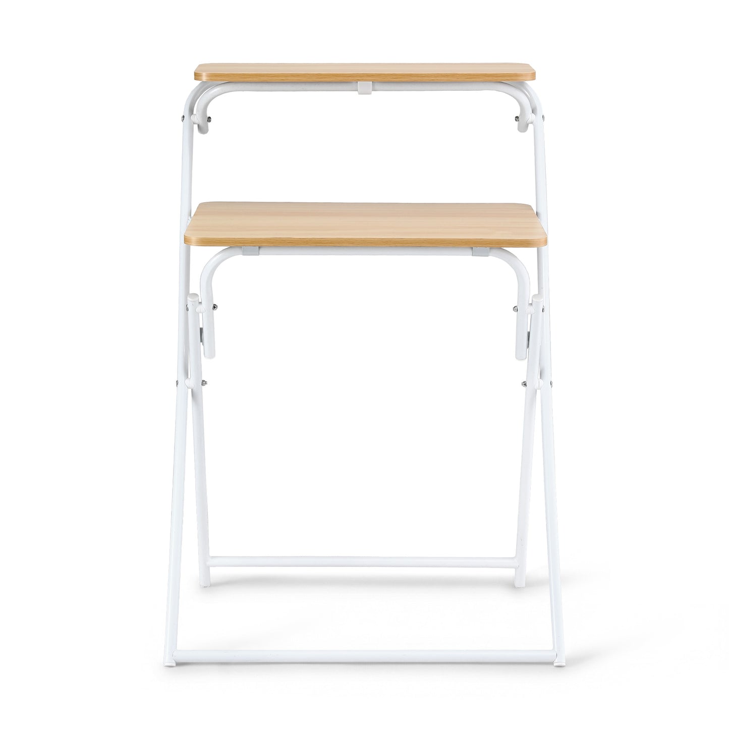 Artiss Laptop Desk Computer Foldable Study Desk Home Office Oak LA-DESK-C-60D-FOLD-WD