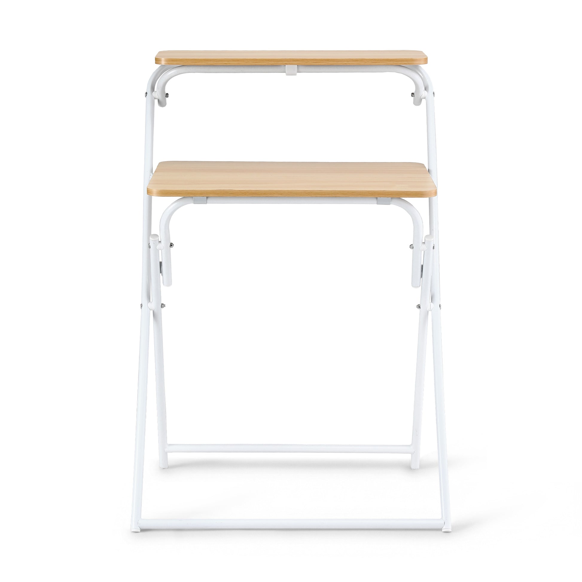 Artiss Laptop Desk Computer Foldable Study Desk Home Office Oak LA-DESK-C-60D-FOLD-WD