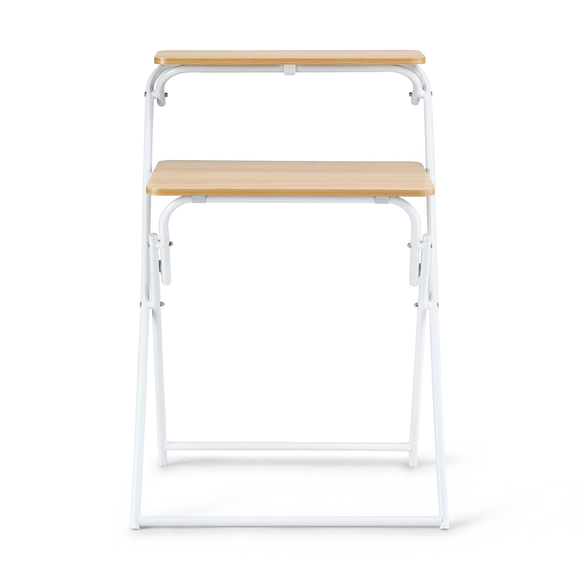 Artiss Laptop Desk Computer Foldable Study Desk Home Office Oak LA-DESK-C-60D-FOLD-WD