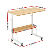 Artiss Laptop Desk Portable Sit Stand Desks Height Adjustable Workstation 80CM