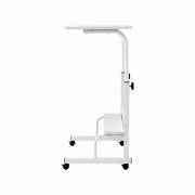 Artiss Laptop Desk Portable Sit Stand Desks Height Adjustable Workstation 80CM White