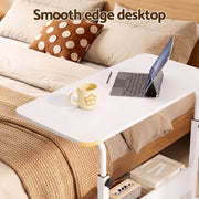 Artiss Laptop Desk Portable Sit Stand Desks Height Adjustable Workstation 80CM White