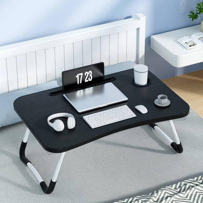 Laptop Desk Table Foldable Stand Lap Tray Sofa Bed Portable Adjustable Desks LA-DESK-FOLD-BK