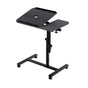 Artiss Laptop Desk Table Fan Cooling Black 60CM LA-DESK-GEN-L2-BK