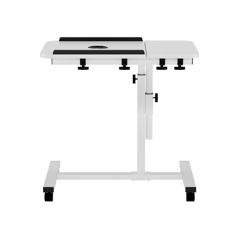 Artiss Laptop Desk Table Fan Cooling White 60CM LA-DESK-GEN-L2-WH