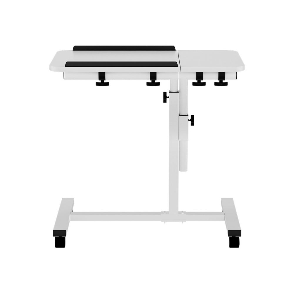 Artiss Laptop Desk Table Fan Cooling White 60CM LA-DESK-LEO-L1-WH
