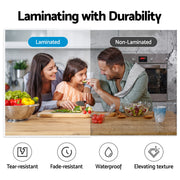 Devanti A4 Laminator Machine, Hot & Cold Thermal Fast Lamination Anti-Jam Laminator for Office School Home LAMI-OL281-A4-WH
