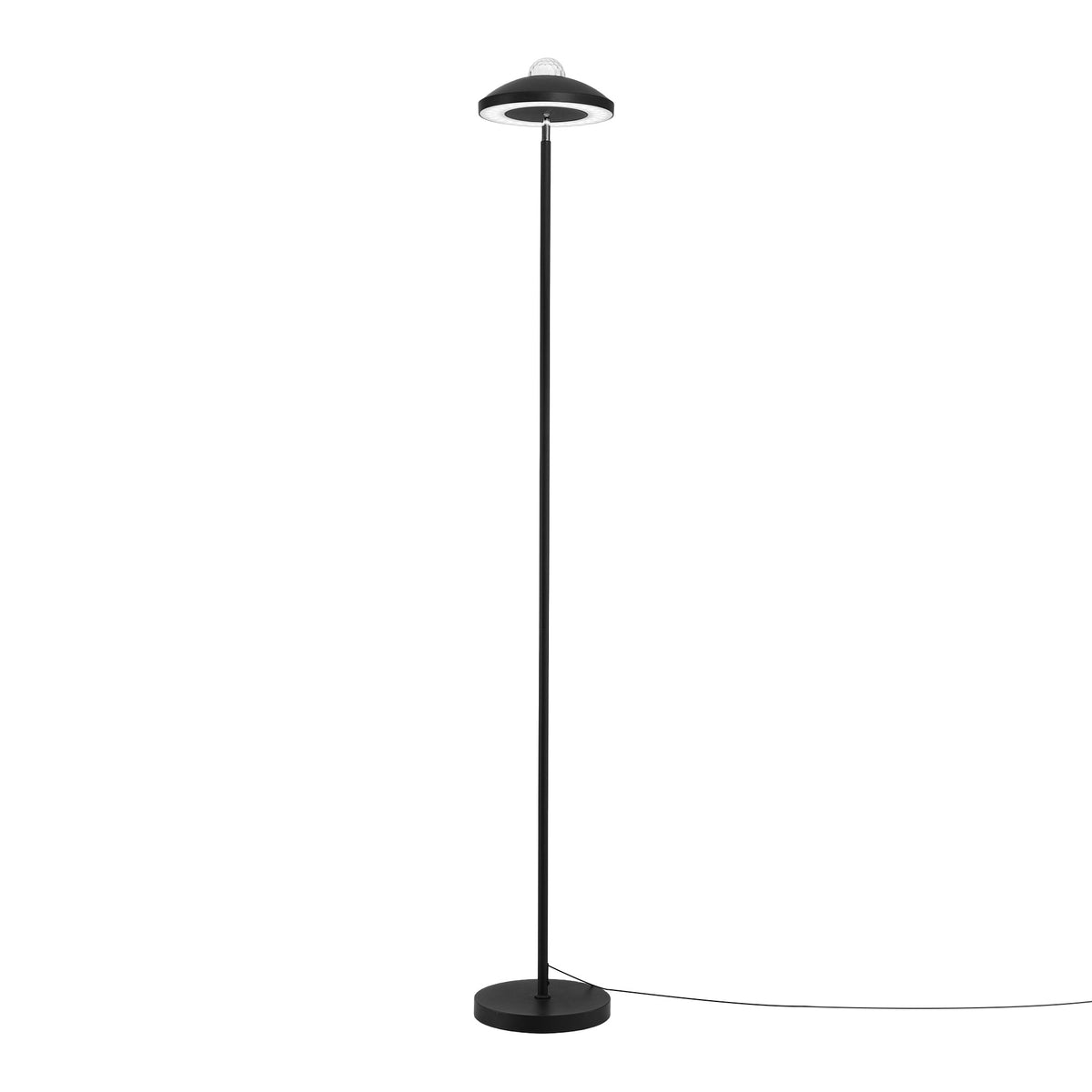 Artiss 2-in-1 LED Floor Lamp with Galaxy Projector &Remote, 178cm Tall Torchiere Standing Light with Dynamic LAMP-FLOOR-2IN1-BK