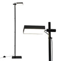 Artiss LED Floor Lamp, Modern Reading Lamp 360~ Rotating Adjustable Light Head,12W Standing Lamp for Living LAMP-FLOOR-LED-360-BK