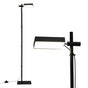 Artiss LED Floor Lamp, Modern Reading Lamp 360~ Rotating Adjustable Light Head,12W Standing Lamp for Living LAMP-FLOOR-LED-360-BK