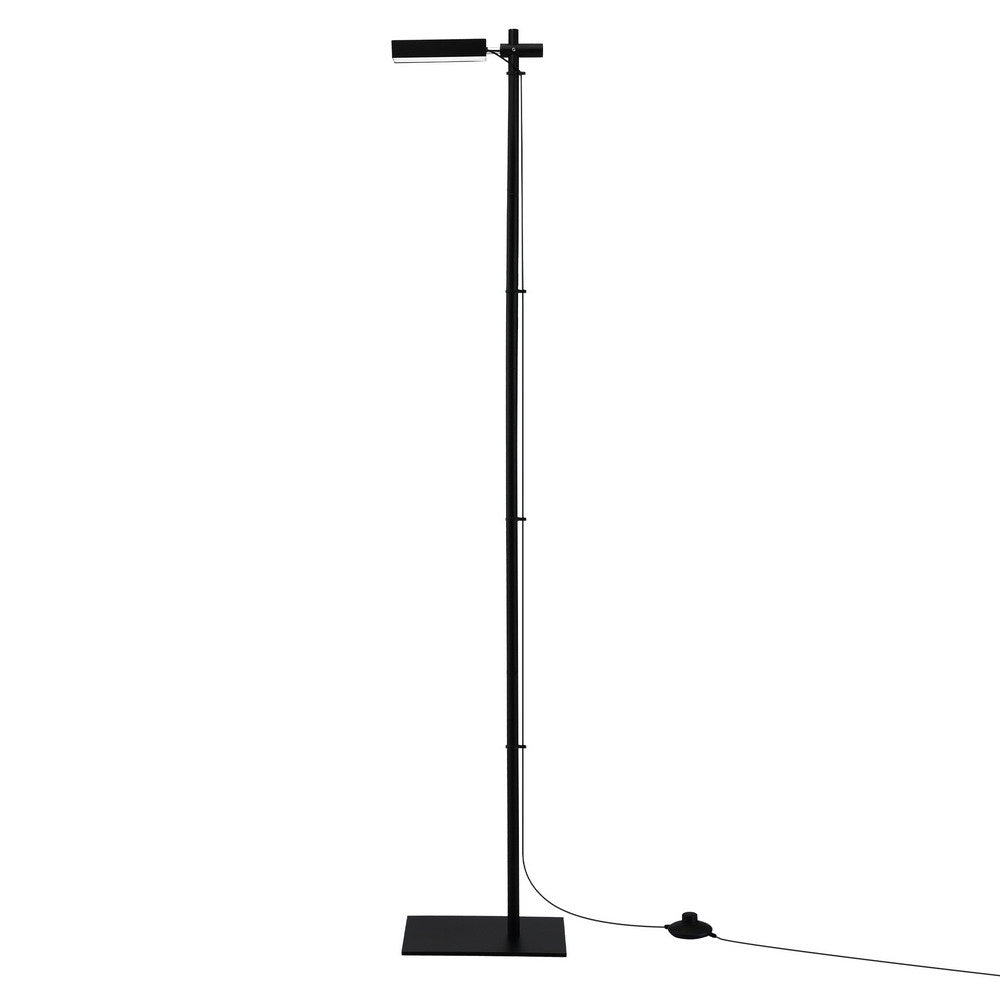 Artiss LED Floor Lamp, Modern Reading Lamp 360~ Rotating Adjustable Light Head,12W Standing Lamp for Living LAMP-FLOOR-LED-360-BK