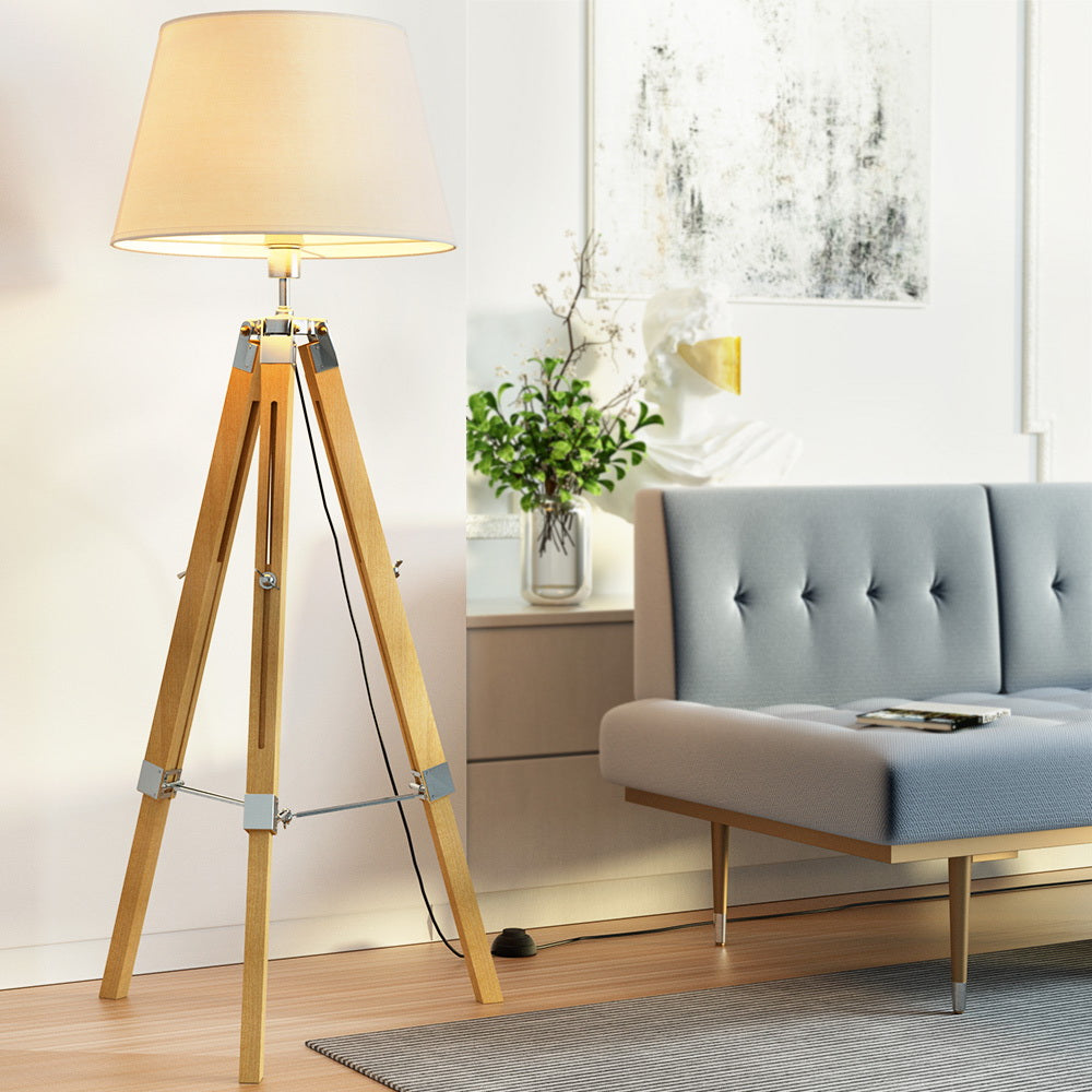 Artiss Tripod Floor Lamp Adjustable Height LED Light Stand Home Room Reading LAMP-FLOOR-SF-31016