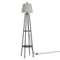 Artiss Floor Lamp 2 Tier Shelf Storage LED Light Stand Home Living Room Upright LAMP-FLOOR-SF-31097