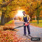 Giantz 20V Cordless Leaf Blower Garden Lithium Electric Battery Nozzles 2-Speed LB-20V-HAND-RD