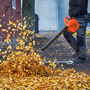 Giantz 25.4cc Petrol Leaf Blower Vacuum 2-in-1 Garden Vac Mulcher Blower Orange LB-BNV-26CC-OG