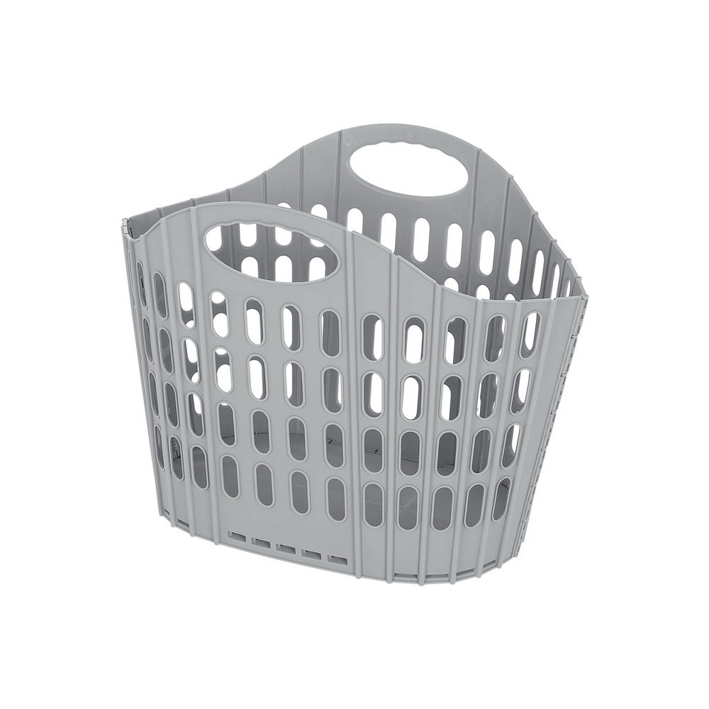 Artiss Laundry Basket Hamper Large Foldable Washing Clothes Storage Organiser LBH-SIN-BAS-GY