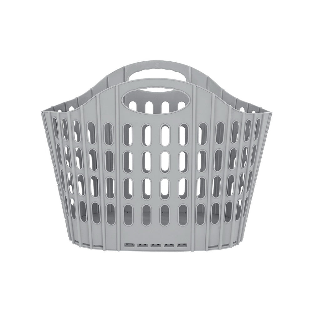 Artiss Laundry Basket Hamper Large Foldable Washing Clothes Storage Organiser LBH-SIN-BAS-GY