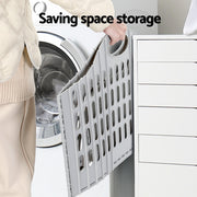 Artiss Laundry Basket Hamper Large Foldable Washing Clothes Storage Organiser LBH-SIN-BAS-GY