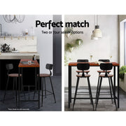 Artiss Alex Bar Table 100CM Rectangular LC-BAR-TAB-ALEX-WAL