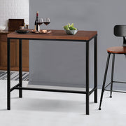 Artiss Alex Bar Table 100CM Rectangular LC-BAR-TAB-ALEX-WAL