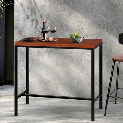 Artiss Alex Bar Table 100CM Rectangular LC-BAR-TAB-ALEX-WAL