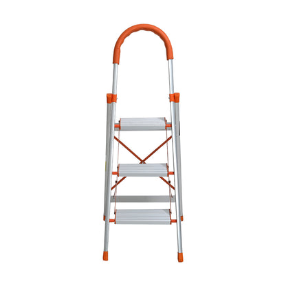 Giantz 3 Step Ladder Multi-Purpose Folding Aluminium Light Weight Non Slip Platform LD-H-ALU-3STEP-OS