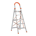 Giantz 5 Step Ladder Multi-Purpose Folding Aluminium Light Weight Non Slip Platform LD-H-ALU-5STEP-OS