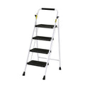 Giantz 4 Step Ladder Multi-Purpose Folding Steel Light Weight Platform LD-STEEL-4STEP