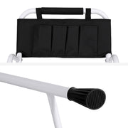 Giantz 4 Step Ladder Multi-Purpose Folding Steel Platform Tool Bag Handrails LD-STEEL-4STEP-TB