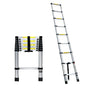 Giantz 2.6M Telescopic Ladder Aluminium Extension Extendable Steps Adjustable Height LD-TLCP-ALU-S-2.6M