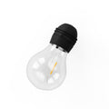 41m Solar Festoon Lights Outdoor LED String Light Chritsmas Decor Party LIGHT-B-SOLAR-A19-40-WW