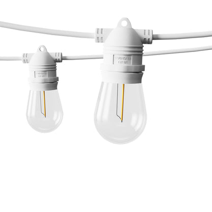 95M LED Festoon Light Outdoor String Light Christmas Wedding Party Decorations LIGHT-WC-B-S14-100-WW