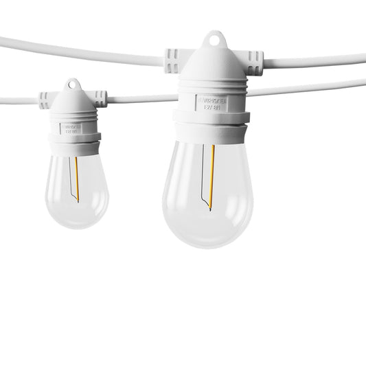 23M LED Festoon Light Outdoor String Light Christmas Wedding Party Decorations LIGHT-WC-B-S14-20-WW