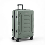 Wanderlite 3pcs Luggage Suitcase Set Trolley Travel TSA Lightweight Hard Case Grey Green LUG-ABS-BOS-3SET-GYGN