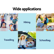 Wanderlite 17" Kids Ride On Luggage Children Suitcase Trolley Travel Octopus LUG-ABS-KIDS-OCT