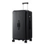 Wanderlite 28" Trunk Luggage Suitcase Travel 5 Wheels Type-C Port TSA Black LUG-ABS-TRUK-28-BK