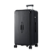 Wanderlite 32" Trunk Luggage Suitcase Travel 5 Wheels Type-C Port TSA Black LUG-ABS-TRUK-32-BK