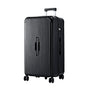 Wanderlite 32" Trunk Luggage Suitcase Travel 5 Wheels Type-C Port TSA Black LUG-ABS-TRUK-32-BK