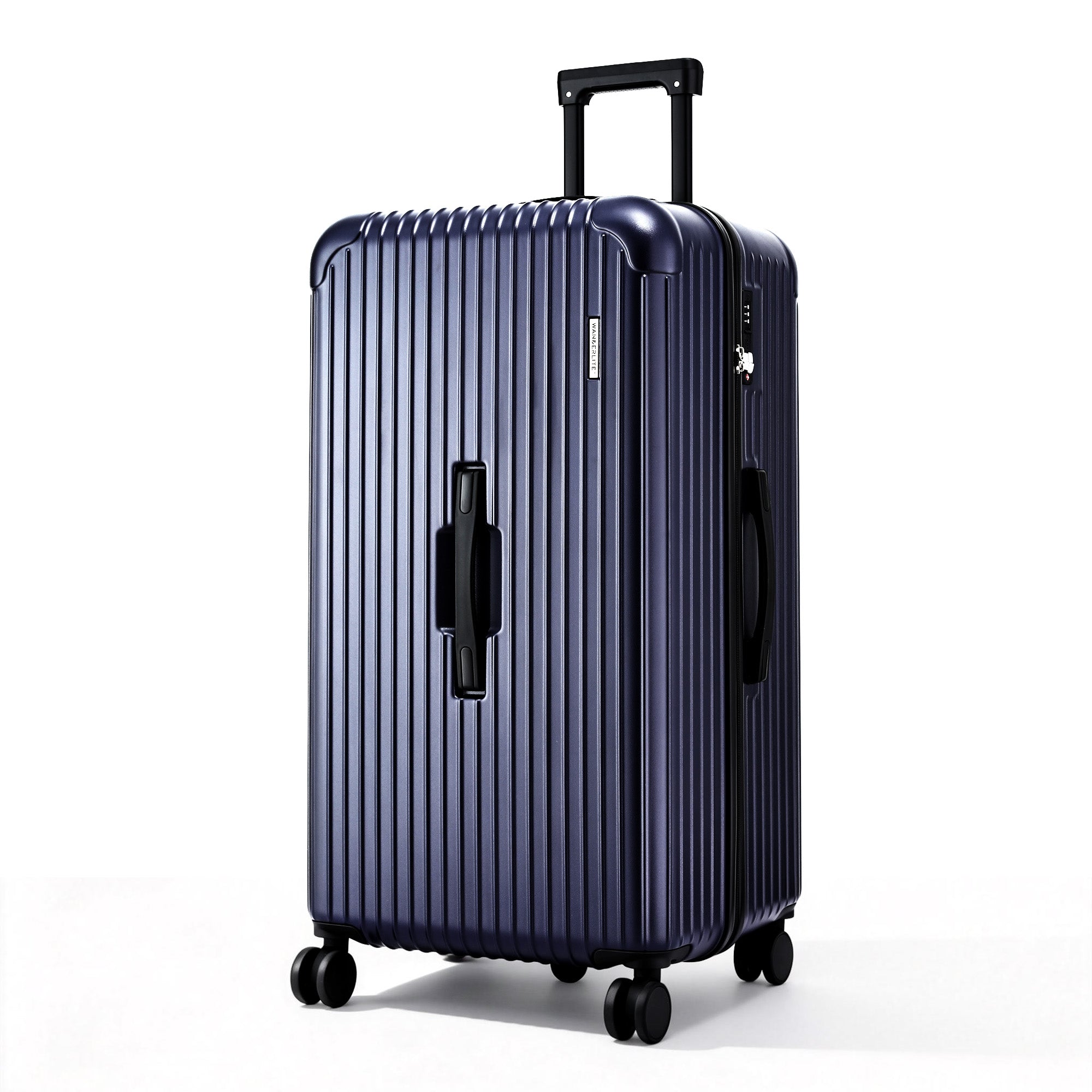 Wanderlite 32" Trunk Luggage Suitcase Travel TSA Type-C 5 Wheels Deep Indigo LUG-ABS-TRUK-32-DI