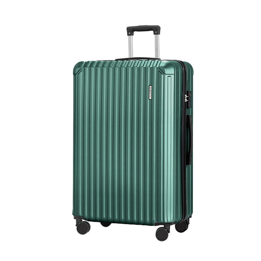 Wanderlite 28'' Luggage Travel Suitcase Set TSA Carry On Hard Case Green LUG-ABS-VG-28-GN