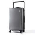 Wanderlite 28" Wide Handle Luggage Suitcase Travel TSA Lock Anthracite Grey LUG-PC-W-28-AG