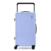 Wanderlite 28" Wide Handle Luggage Suitcase Travel TSA Lock Light Blue LUG-PC-W-28-LB