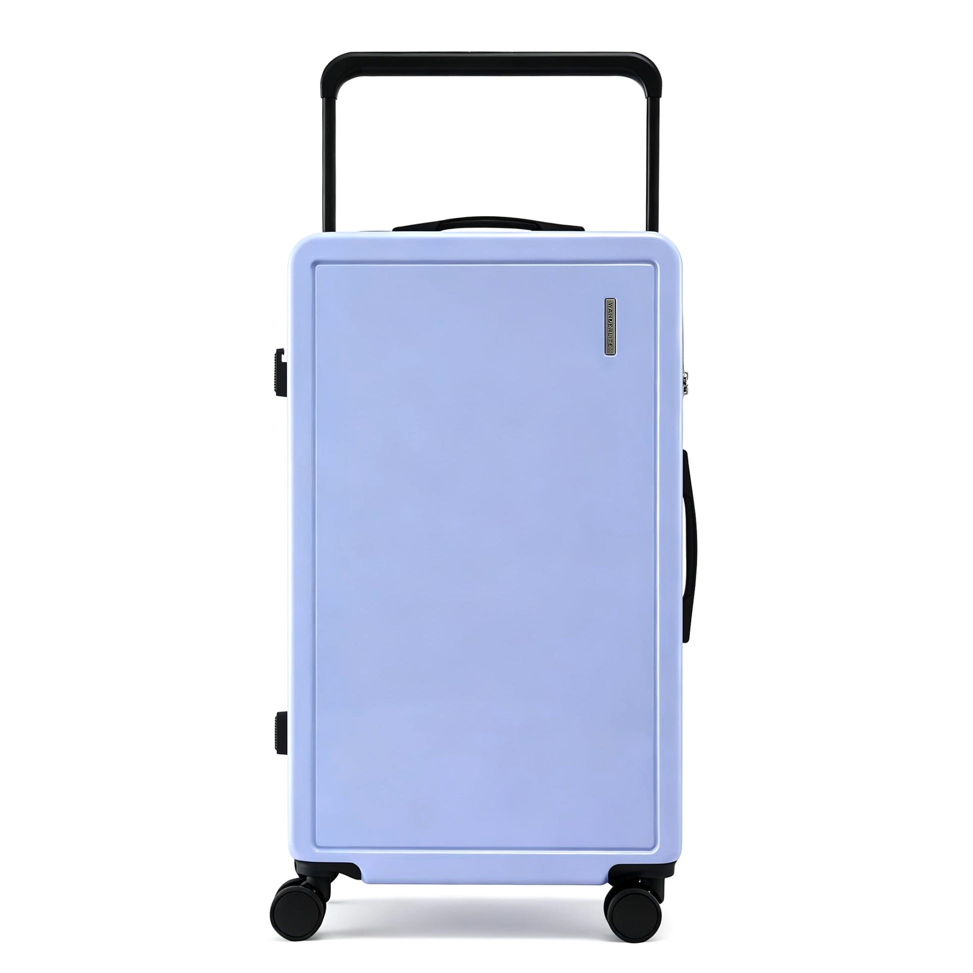 Wanderlite 28" Wide Handle Luggage Suitcase Travel TSA Lock Light Blue LUG-PC-W-28-LB