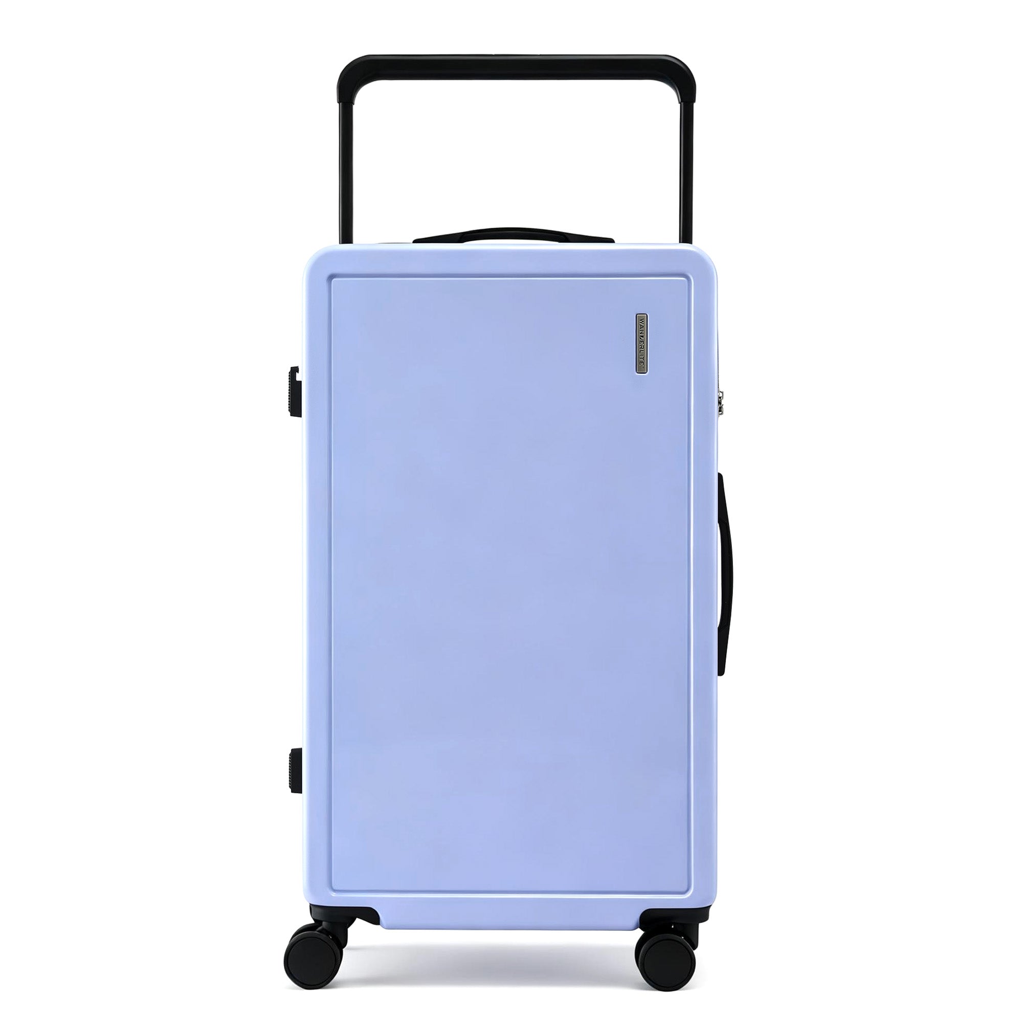 Wanderlite 28" Wide Handle Luggage Suitcase Travel TSA Lock Light Blue LUG-PC-W-28-LB