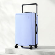Wanderlite 28" Wide Handle Luggage Suitcase Travel TSA Lock Light Blue LUG-PC-W-28-LB