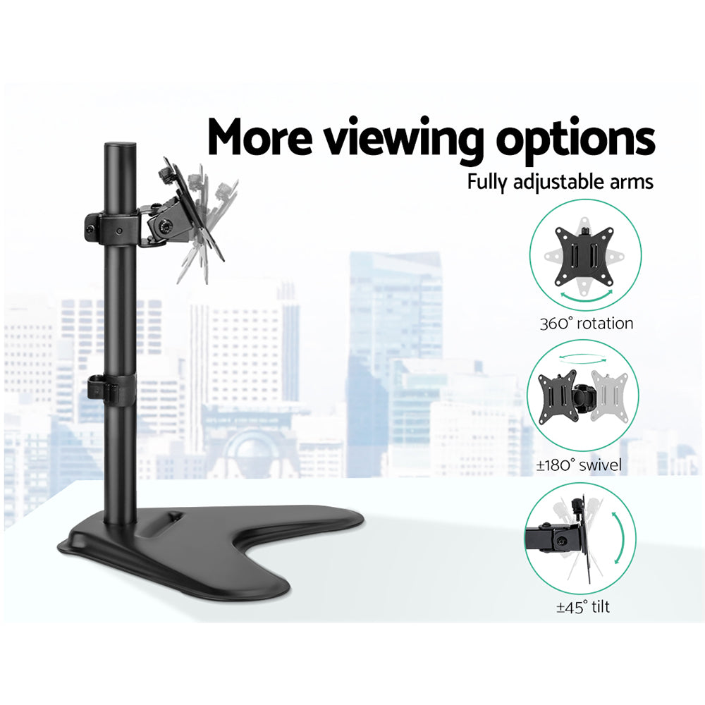 Artiss Monitor Arm Desk Mount Screen Holder MA-B-S-T01-BK