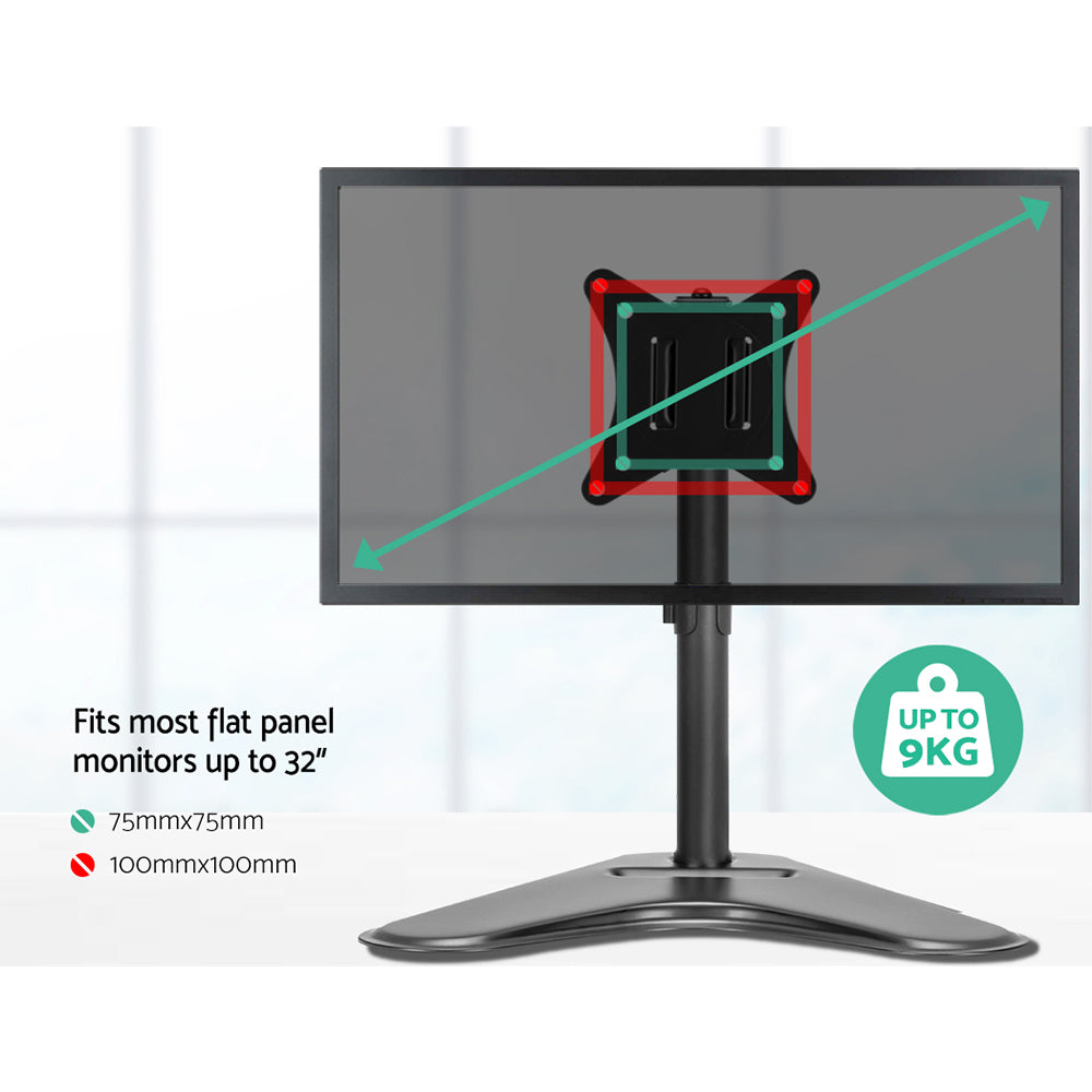 Artiss Monitor Arm Desk Mount Screen Holder MA-B-S-T01-BK