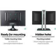 Artiss Monitor Arm Gas Spring Dual Desk Mount Screen Holder MA-D-GAS-BK