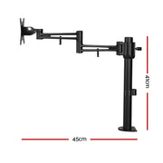 Artiss Monitor Arm Desk Mount Screen Holder Bracket MA-S-211-BK